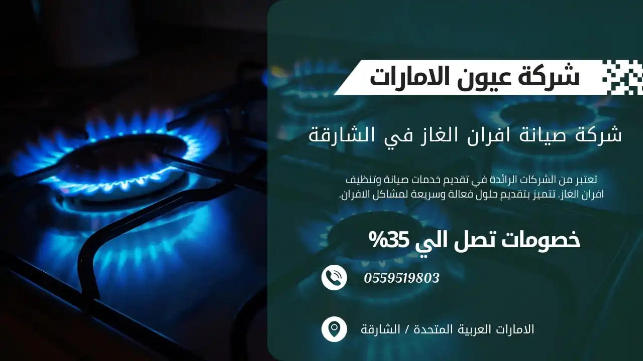 صيانة افران الغاز بكل كفائة ودقة